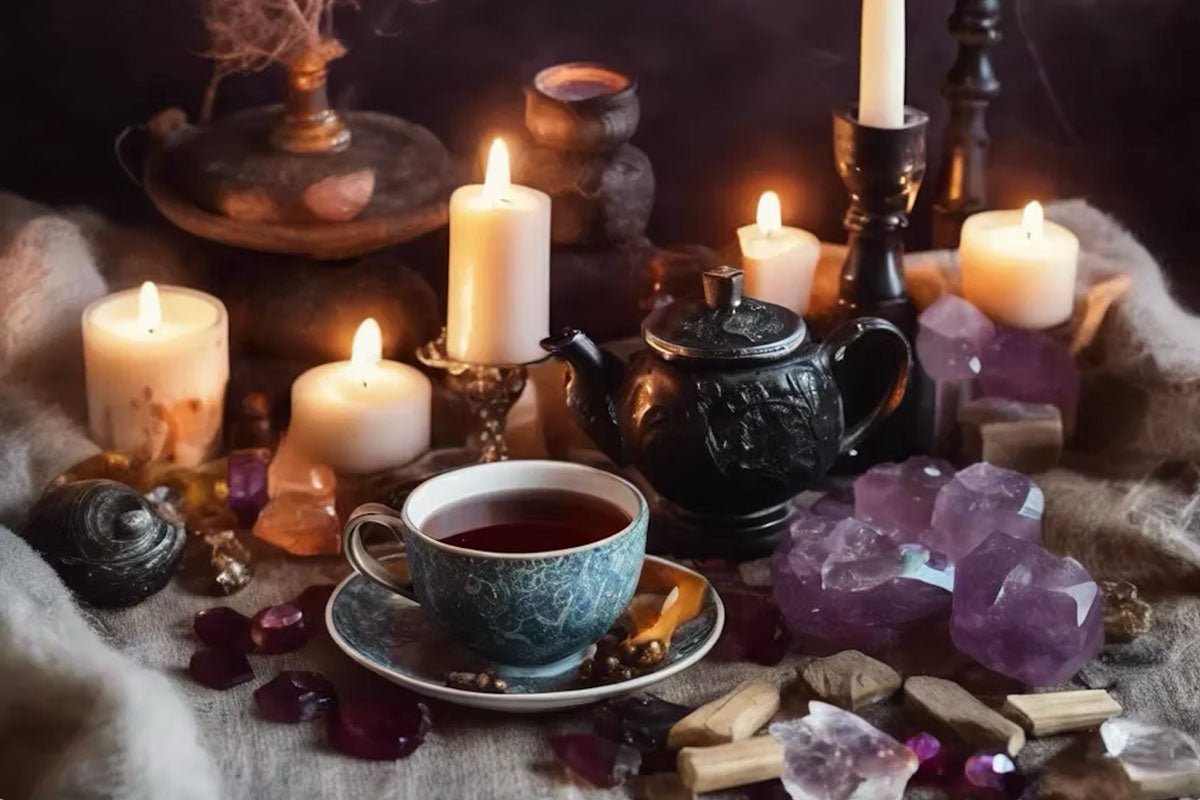 Witchy Self-Care: Combining Candles, Crystals, and Teas for Ultimate Relaxation - Witch's Mark